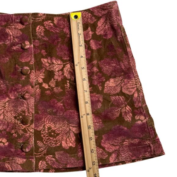 Free People After Party Printed Floral Mini Skirt - Picture 8 of 9